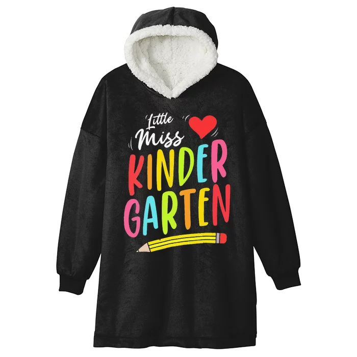 Hello Kindergarten Back to School Kindergarten Here I Come Hooded Wearable Blanket