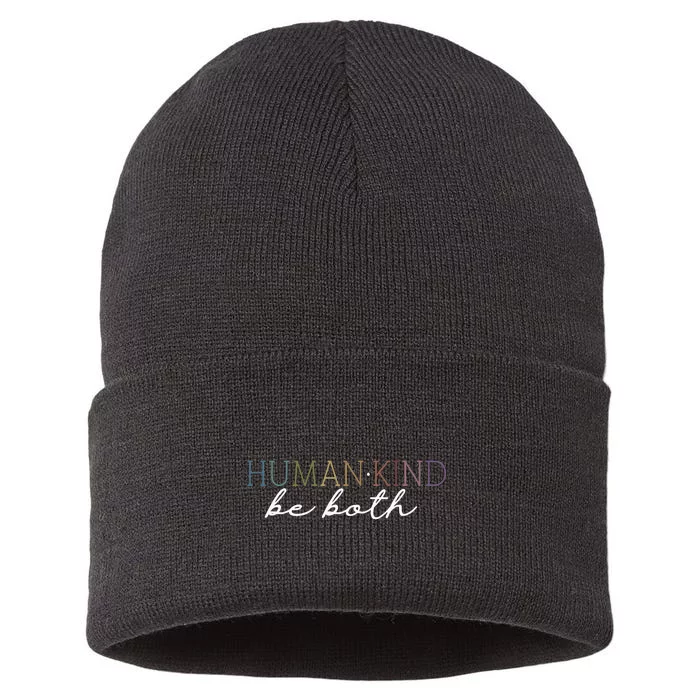 Human Kind Be Both Sustainable Knit Beanie