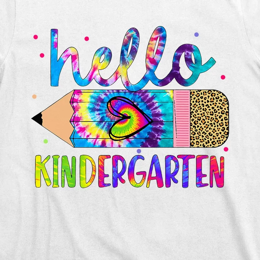 Hello Kindergarten Back To School Teachers T-Shirt