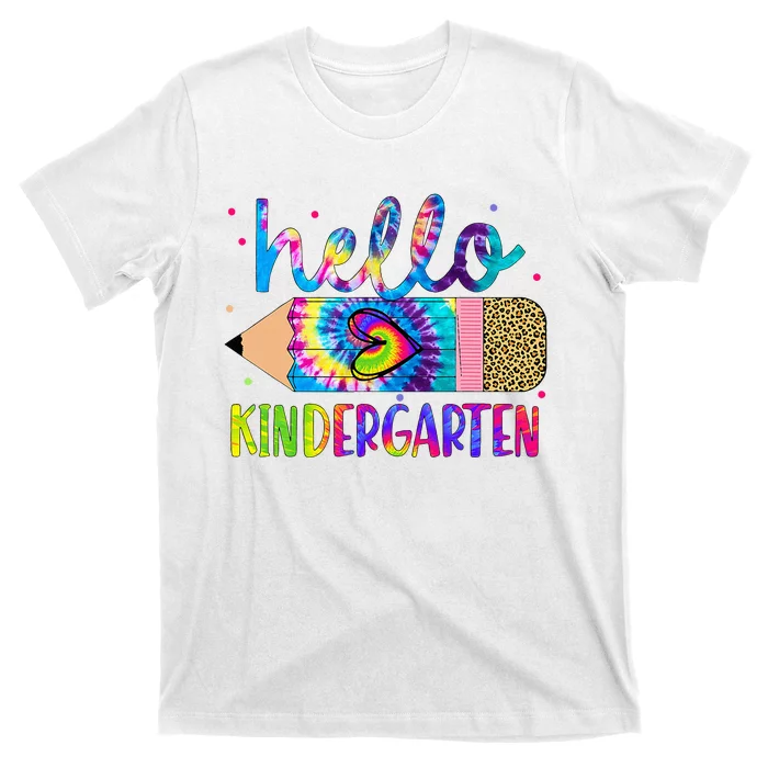 Hello Kindergarten Back To School Teachers T-Shirt