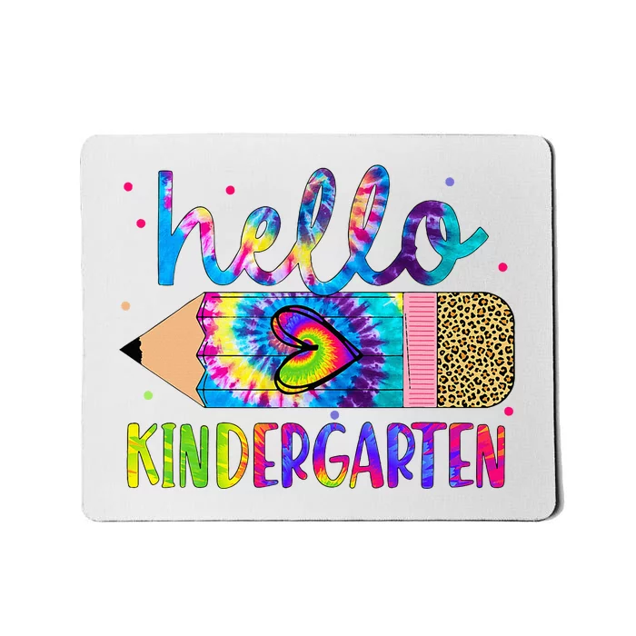 Hello Kindergarten Back To School Teachers Mousepad