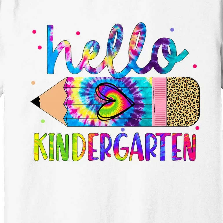 Hello Kindergarten Back To School Teachers Premium T-Shirt