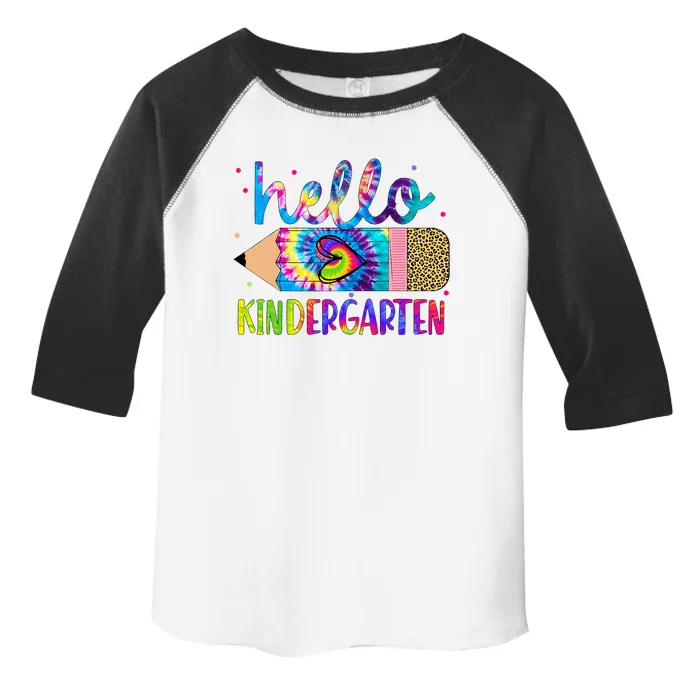 Hello Kindergarten Back To School Teachers Toddler Fine Jersey T-Shirt