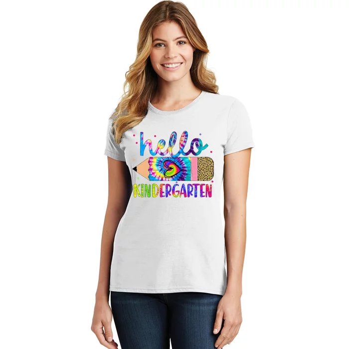 Hello Kindergarten Back To School Teachers Women's T-Shirt