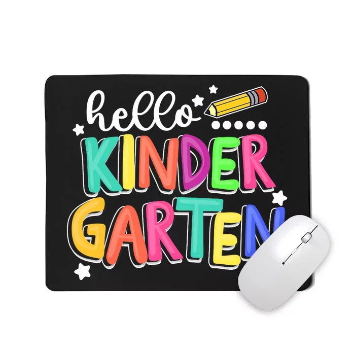 Hello Kindergarten Back To School Teacher Student Gift Mousepad