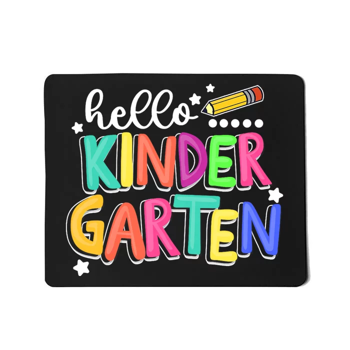 Hello Kindergarten Back To School Teacher Student Gift Mousepad