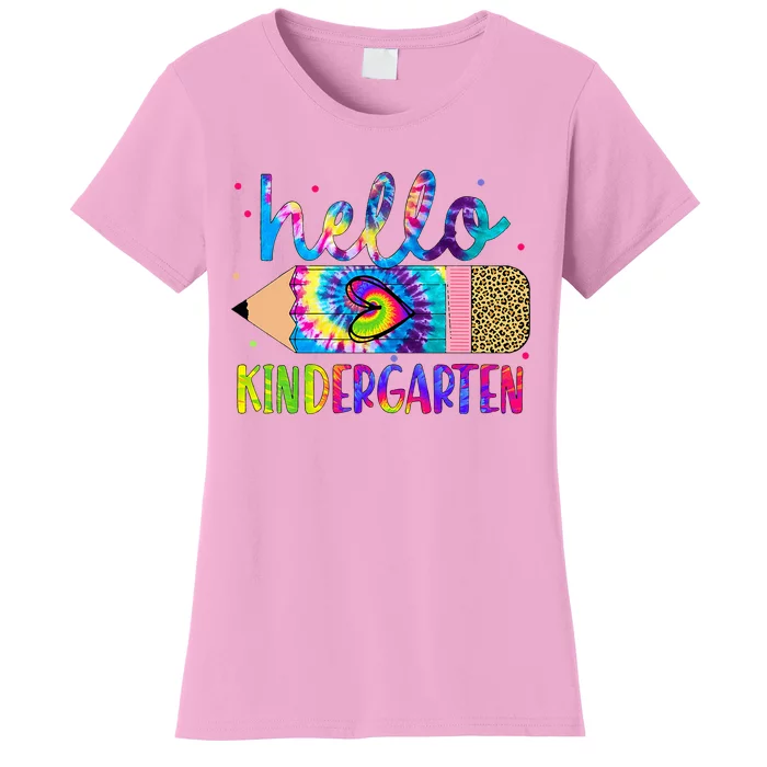 Hello Kindergarten Back To School Teachers Women's T-Shirt