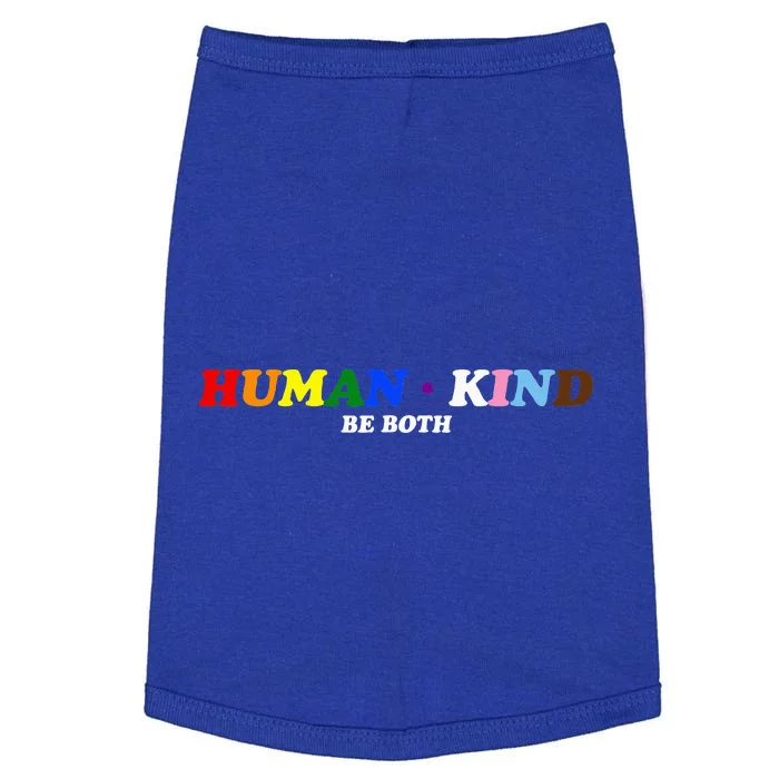 Human Kind Be Both Lgbtq+ Pride Month Doggie Tank