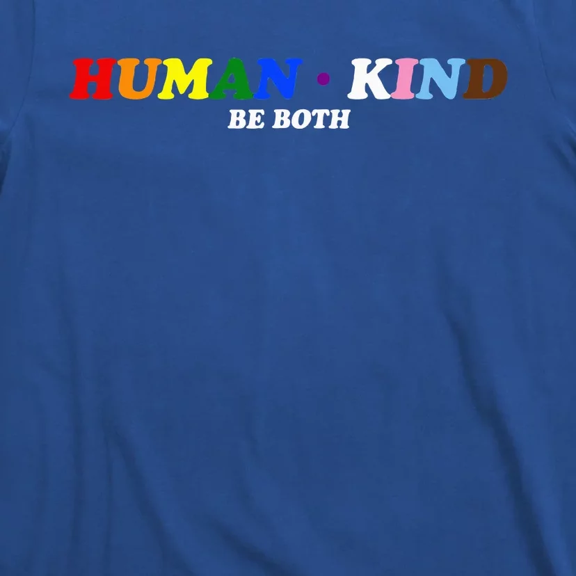 Human Kind Be Both Lgbtq+ Pride Month T-Shirt