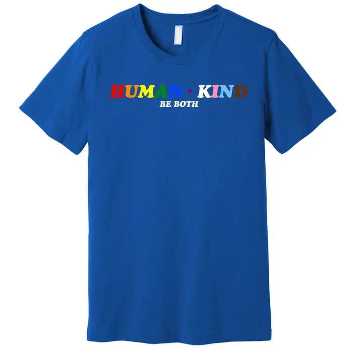 Human Kind Be Both Lgbtq+ Pride Month Premium T-Shirt