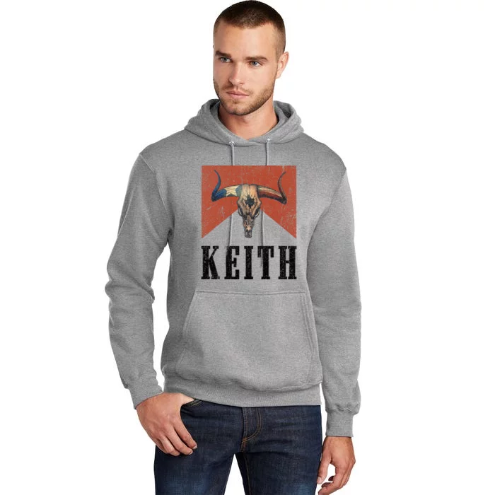 Howdy Keith Cowboy Wild West 90s Team Keith Family Pride Tall Hoodie