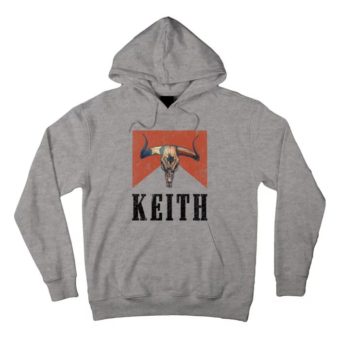 Howdy Keith Cowboy Wild West 90s Team Keith Family Pride Tall Hoodie