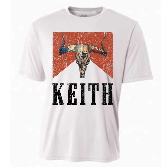 Howdy Keith Cowboy Wild West 90s Team Keith Family Pride Cooling Performance Crew T-Shirt