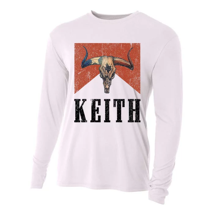 Howdy Keith Cowboy Wild West 90s Team Keith Family Pride Cooling Performance Long Sleeve Crew