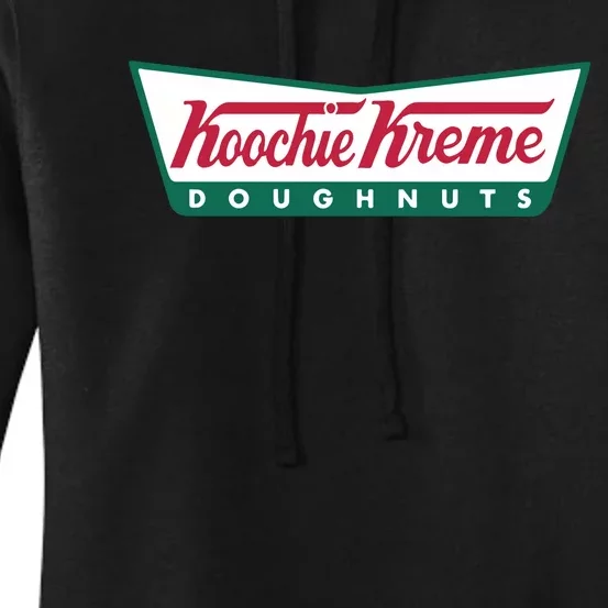 Hoochie Kreme Doughnuts Women's Pullover Hoodie