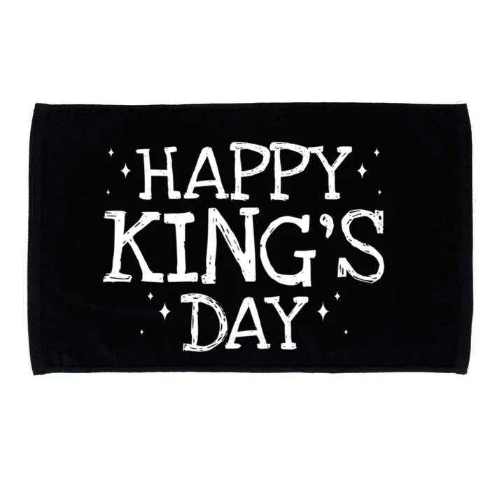 Happy King's Day Gift Funny Epiphany Cute Gift Cool Christian Tee Gift Microfiber Hand Towel