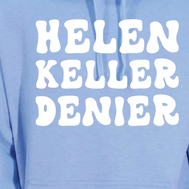 Helen Keller Denier Meme Unisex Surf Hoodie