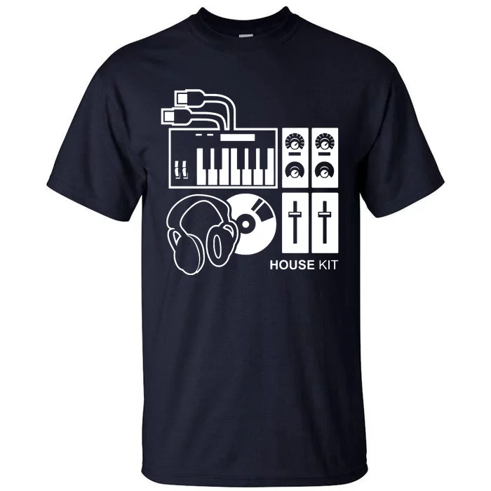 Housing Kit Electro Minimal Dj Vehicle Tall T-Shirt