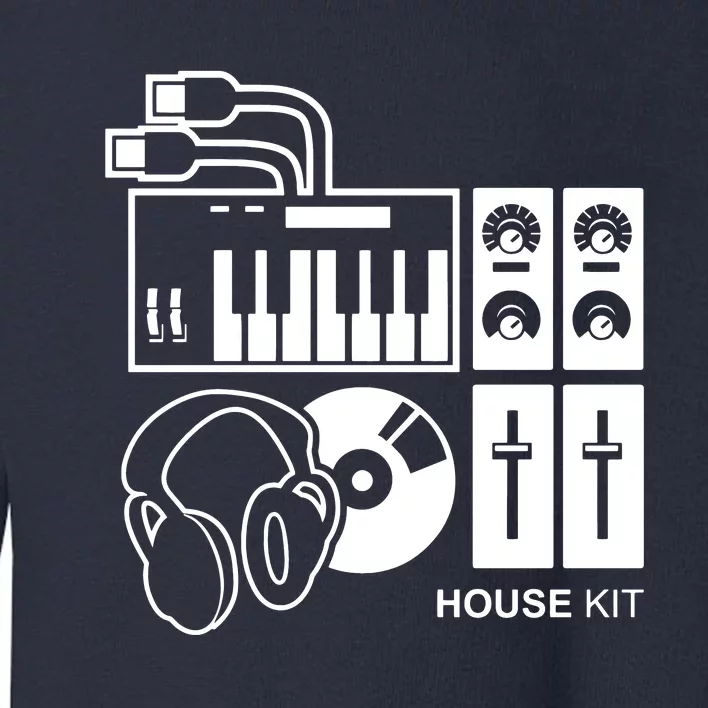 Housing Kit Electro Minimal Dj Vehicle Toddler Sweatshirt