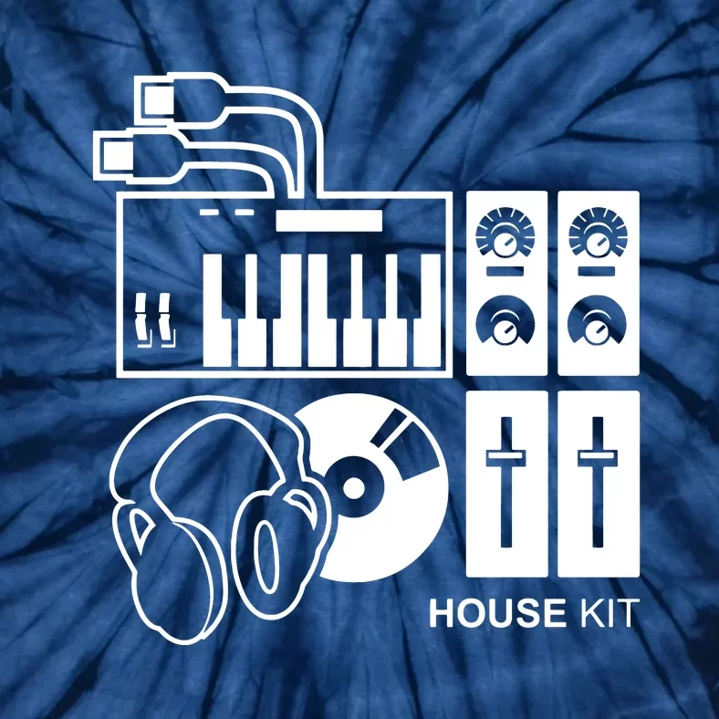 Housing Kit Electro Minimal Dj Vehicle Tie-Dye T-Shirt