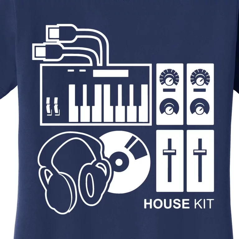 Housing Kit Electro Minimal Dj Vehicle Women's T-Shirt