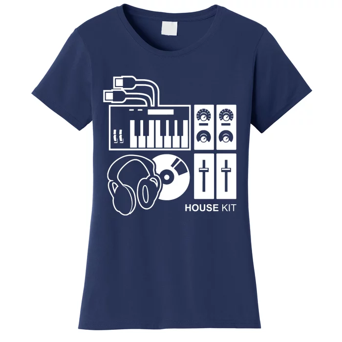 Housing Kit Electro Minimal Dj Vehicle Women's T-Shirt