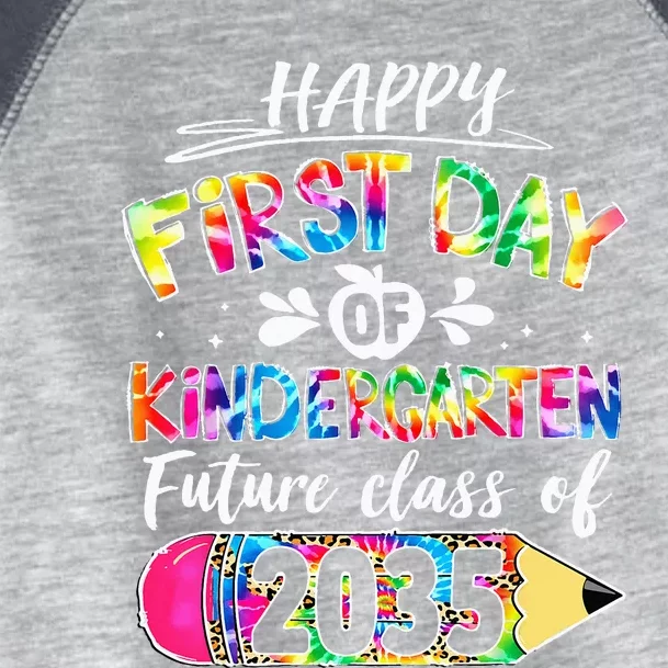 Hello Kindergarten First Day Of Kindergarten Class Of 2035 Toddler Fine Jersey T-Shirt