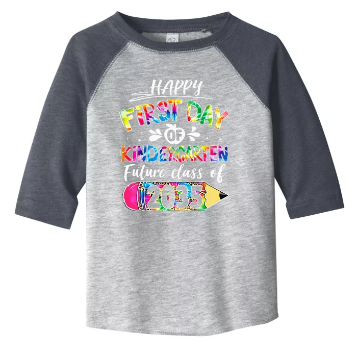 Hello Kindergarten First Day Of Kindergarten Class Of 2035 Toddler Fine Jersey T-Shirt