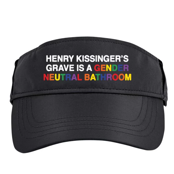 Henry Kissinger’S Grave Is A Gender Neutral Bathroom Adult Drive Performance Visor