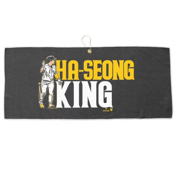 Haseong Kim Haseong King San Diego Baseball Large Microfiber Waffle Golf Towel