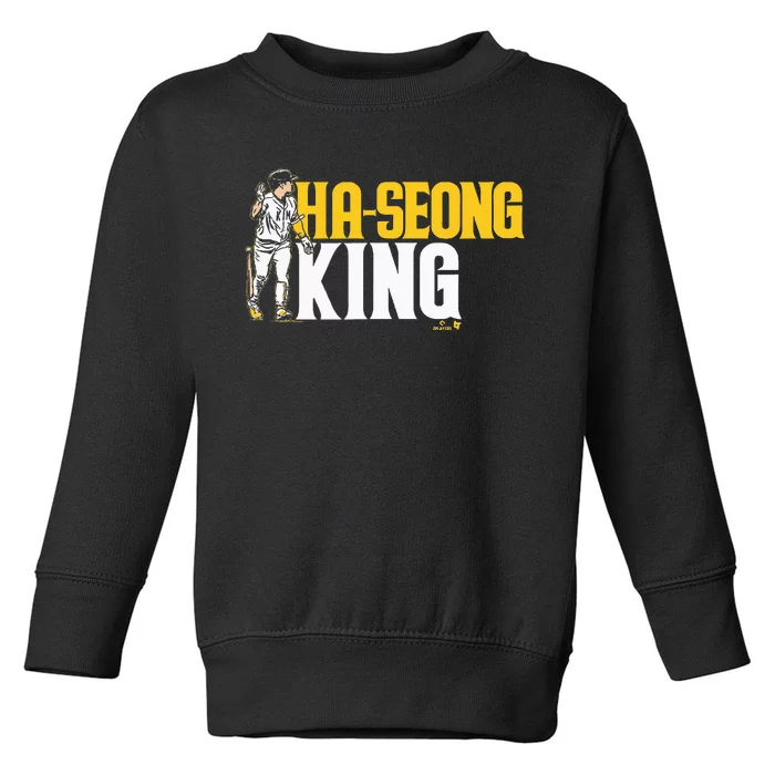 Haseong Kim Haseong King San Diego Baseball Toddler Sweatshirt