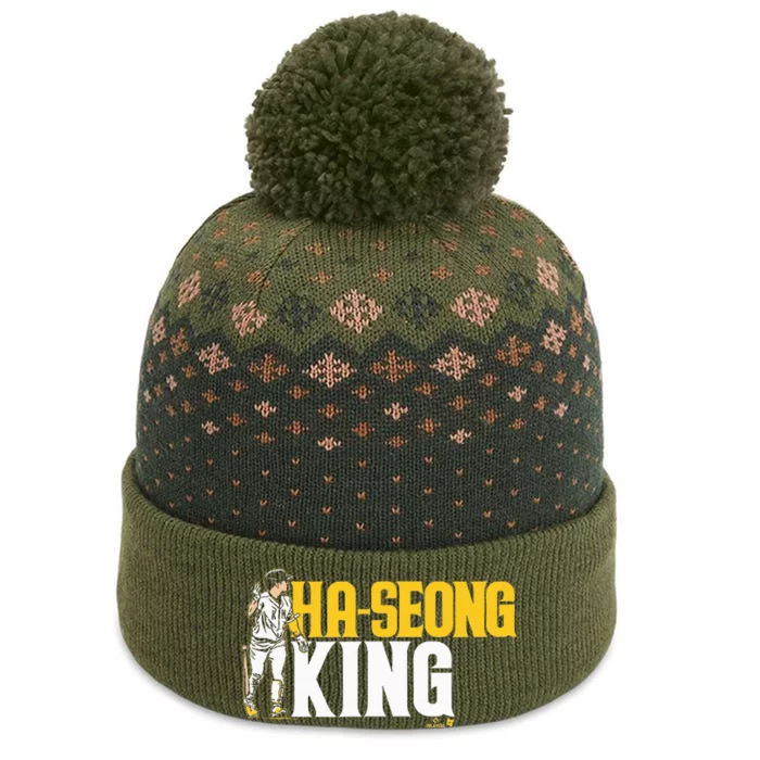 Haseong Kim Haseong King San Diego Baseball The Baniff Cuffed Pom Beanie