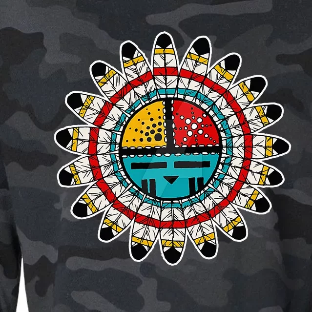 Hopi Kachina Cropped Pullover Crew