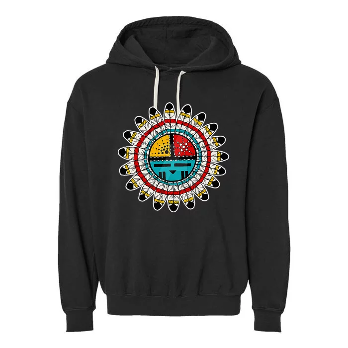 Hopi Kachina Garment-Dyed Fleece Hoodie