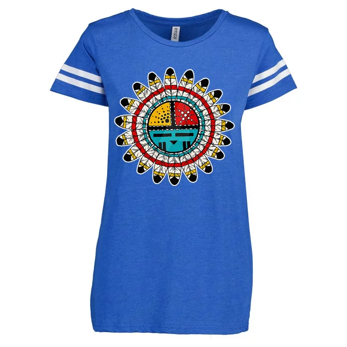 Hopi Kachina Enza Ladies Jersey Football T-Shirt