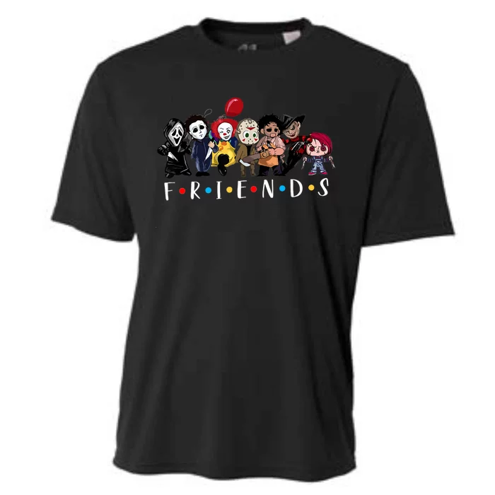 Halloween Killers Horror Movie Horror Characters Friends Cooling Performance Crew T-Shirt