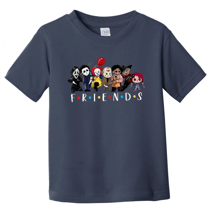 Halloween Killers Horror Movie Horror Characters Friends Toddler T-Shirt