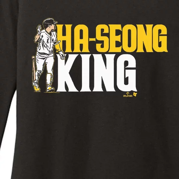 Haseong Kim Haseong King San Diego Basebal Womens CVC Long Sleeve Shirt