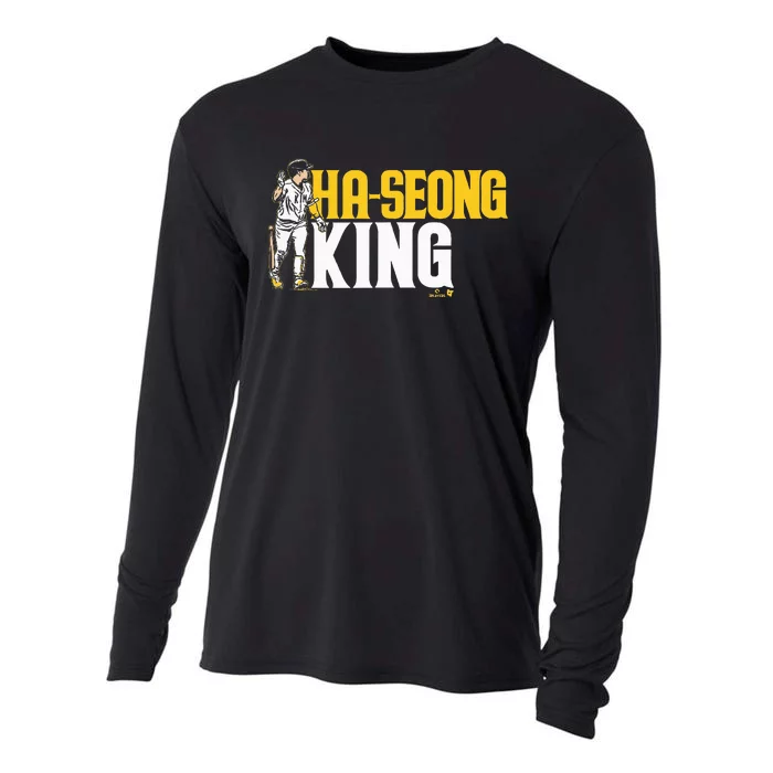 Haseong Kim Haseong King San Diego Basebal Cooling Performance Long Sleeve Crew