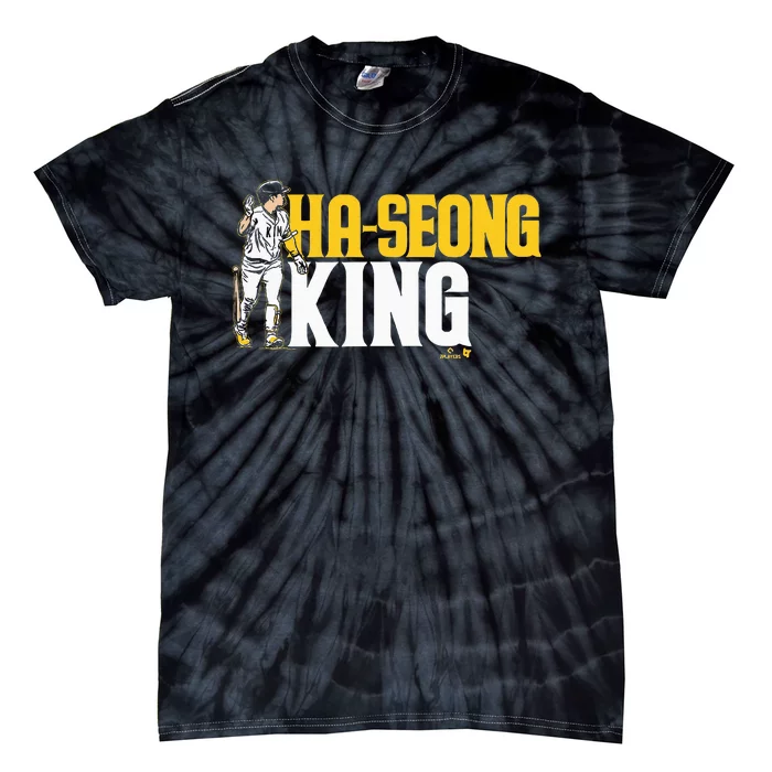 Haseong Kim Haseong King San Diego Basebal Tie-Dye T-Shirt