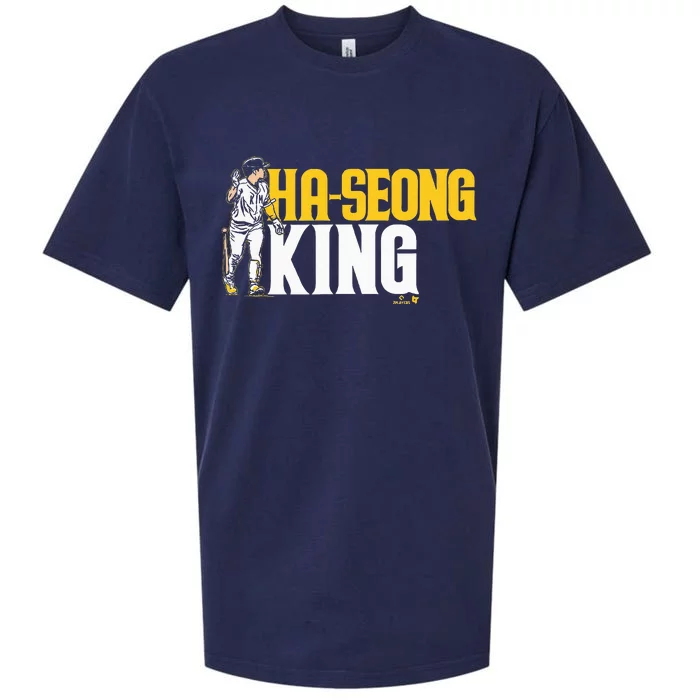 Haseong Kim Haseong King San Diego Basebal Sueded Cloud Jersey T-Shirt