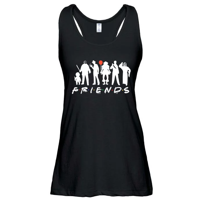 Halloween Killers Horror Movie Horror Characters Friends Ladies Essential Flowy Tank