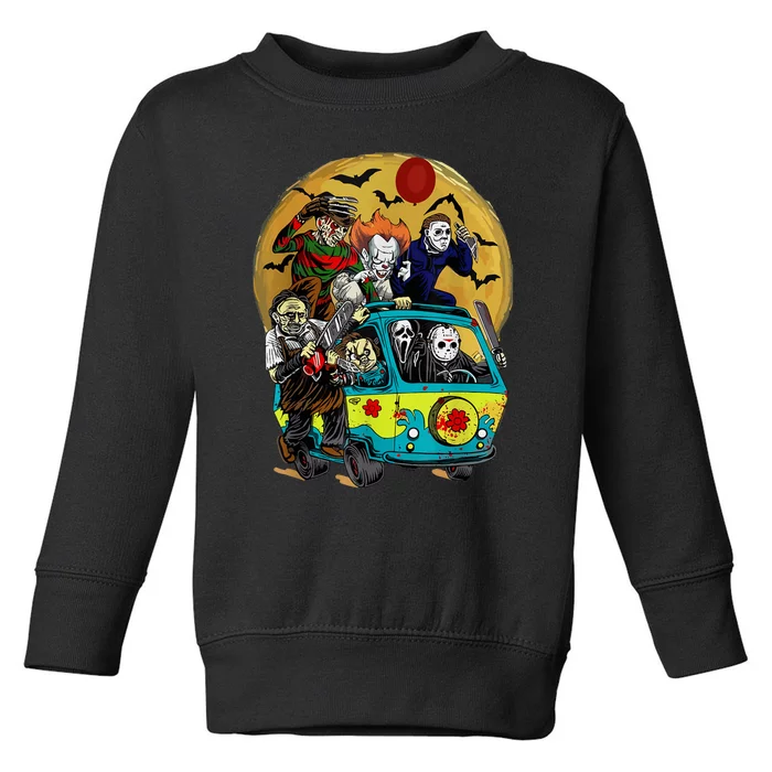 Halloween Killers Horror Movie Horror Characters Halloween Toddler Sweatshirt