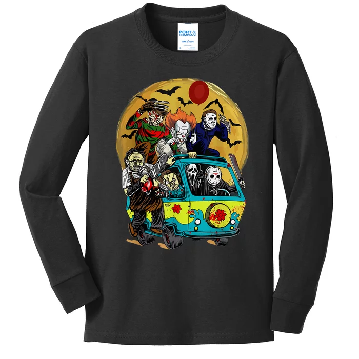 Halloween Killers Horror Movie Horror Characters Halloween Kids Long Sleeve Shirt