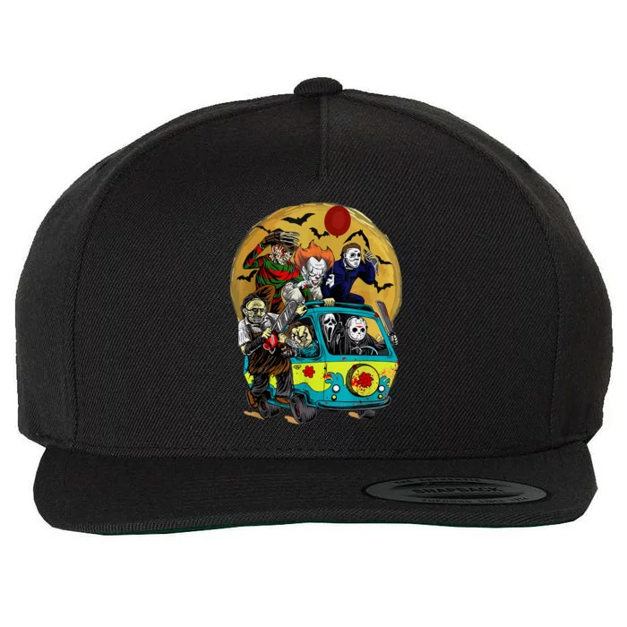 Halloween Killers Horror Movie Horror Characters Halloween Wool Snapback Cap