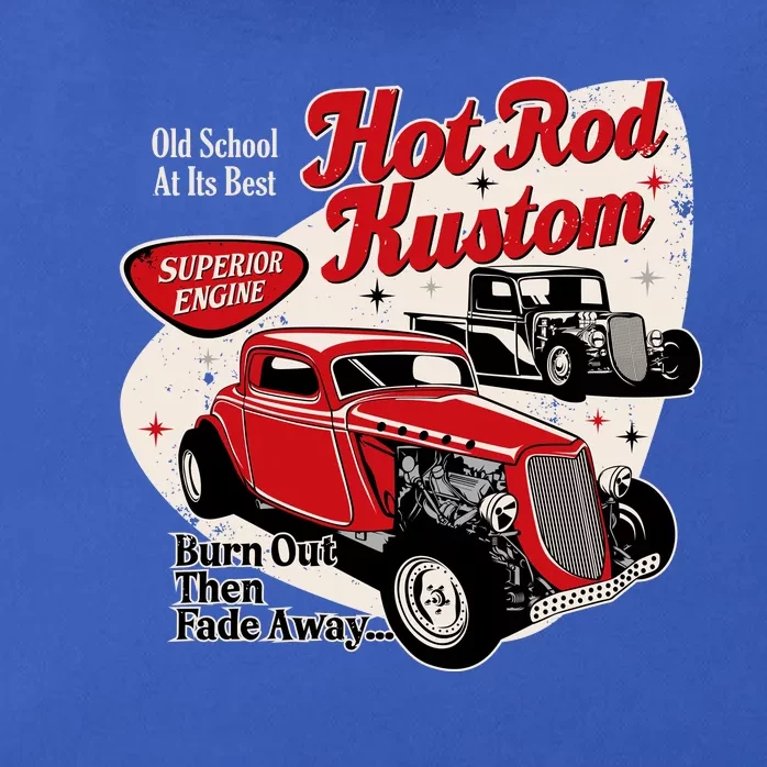 Hotrod Kustom Zip Tote Bag