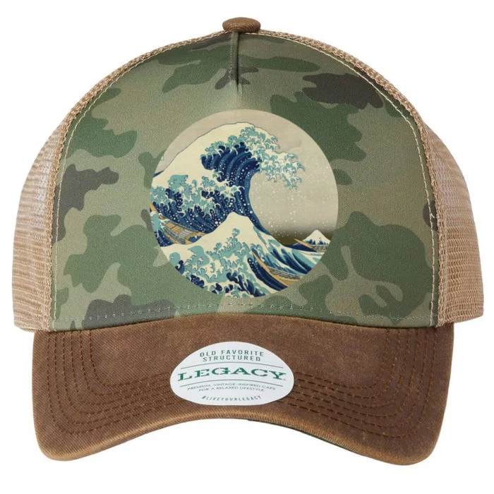 Hokusai Kaiju Legacy Tie Dye Trucker Hat