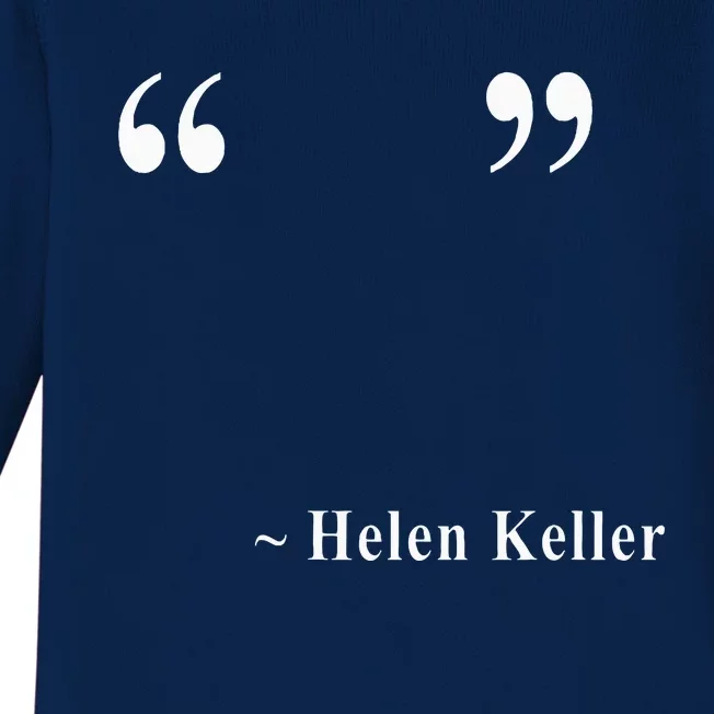 Helen Keller Baby Long Sleeve Bodysuit