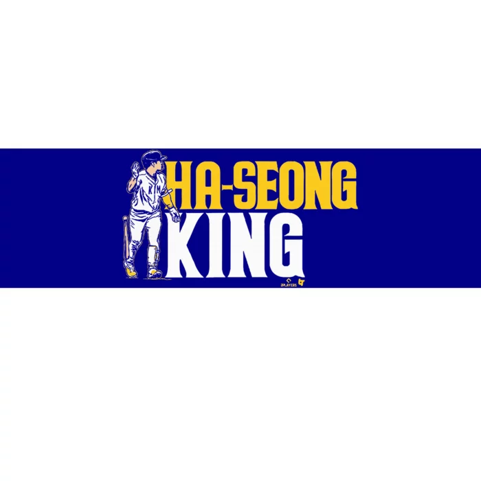 Haseong Kim Haseong King San Diego Baseball Bumper Sticker