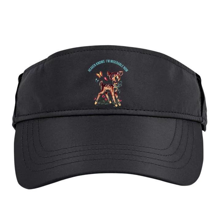 Heaven Knows I'm Miserable Now Adult Drive Performance Visor